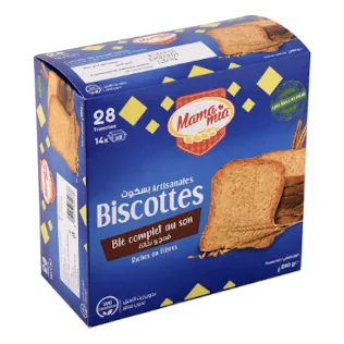Biscotte complet Aux sons MAMA MIA 280 g