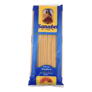 Pâte nouille n°2 SANABEL CARTHAGE le sachet de 500 g