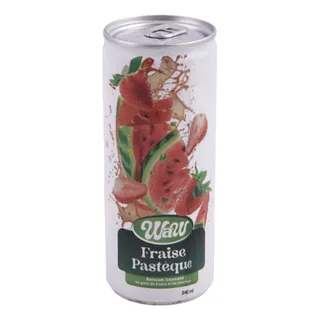 Boisson gazeuse Fraise-Pastèque WAW 24 cl