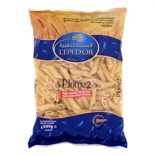 Pâte plume n°2 L'EPI D'OR le sachet de 500 g
