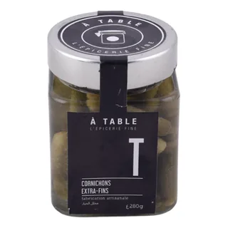 Cornichons extra-fin À TABLE 280 g