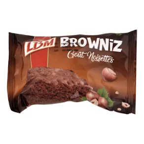 Brownie Goût noisette LBM 60 g