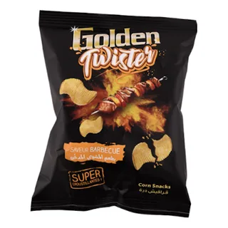 Chips barbecue GOLDEN TWISTER 15 g