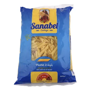 Pâte plume n°2 SANABEL CARTHAGE le sachet de 500 g