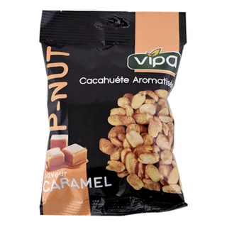 Cacahuètes aromatisées sucrées Caramel VIPA 70 g