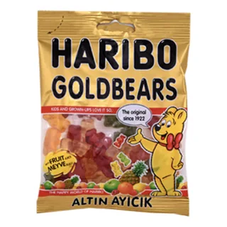 Bonbon gélifié Gold bears HARIBO 80 g