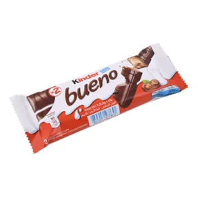 Barre chocolatée Noisette KINDER 43 g