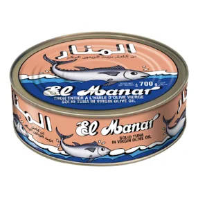 Thon entier Huile d'olive EL MANAR 700 g