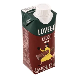 Boisson végétale chocolat sans lactose LOVEGE 33 cl