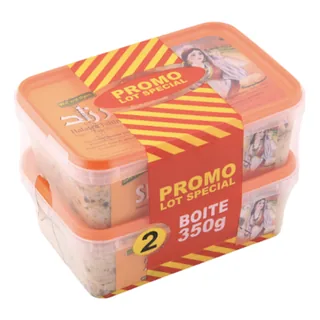 Chamia aux fruits secs SHEHRAZED lot de 2 x 350 g