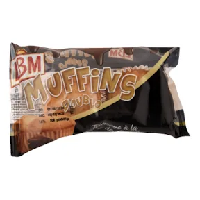 Muffins Doublo - Fourrée à la crème de cacao LBM 55 g