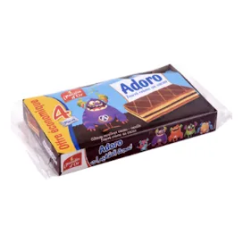 Gateaux moelleux Cacao -vanille ADORO 4 x 35 g