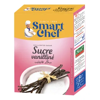 Sucre vanille SMART CHEF 6 x 8 g