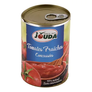 Tomates fraîches concassées JOUDA 400 g