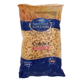 Pâte coude n°1 L'EPI D'OR le sachet de 500 g