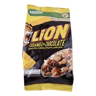 Céréales caramel et chocolat NESTLE LION 200 g