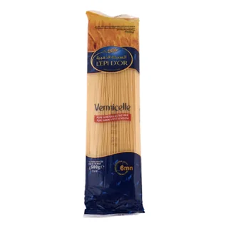 Pâte vermicelle n°1 L'EPI D'OR le sachet de 500 g