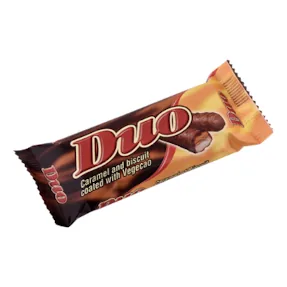 Barre biscuitée caramel DUO 28 g