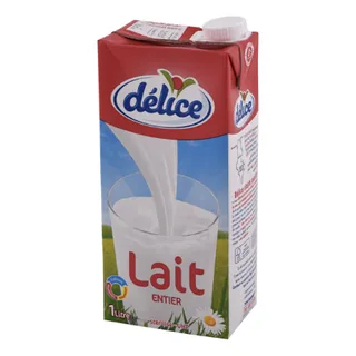 Lait entier UHT DÉLICE 1 L