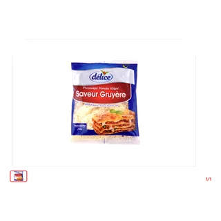 Fromage rapé au gruyère MILKANA 120 g