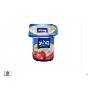 Yaourt aromatisé Fraise YAB 110 g