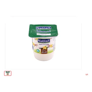 Yaourt aromatisé Vanille NATILAIT 110 g