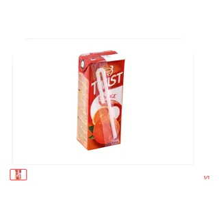 Orange nectar TWIST 200 mL
