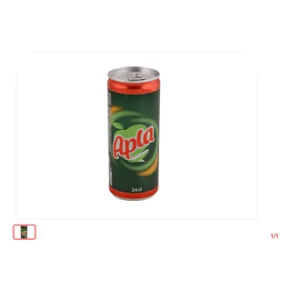 Boisson gazeuse pomme APLA 24 cL
