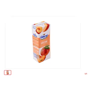 Boisson au jus Pêche DÉLICE 20 cL