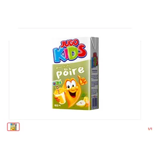 Boisson au jus Poire JUGO KIDS 125 mL