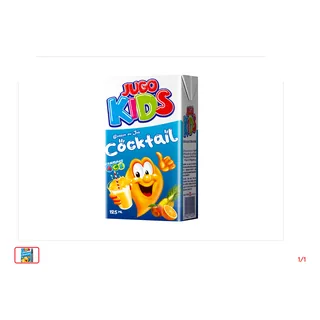 Boisson au jus Cocktail JUGO KIDS 125 mL