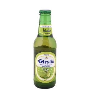 Boisson non alcoolisée à base de malt Mojito CELESTIA 25 cL