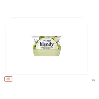 Yaourt aux céréales blendy Pomme Kiwi Chia DÉLICE 120 g