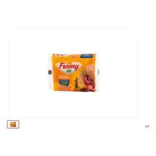 Fromage slice burger Au cheddar FROMY 150 g-10 Tranches