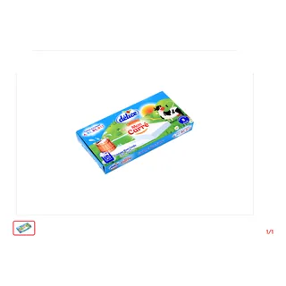 Fromage frais carré DELICE 8 portions