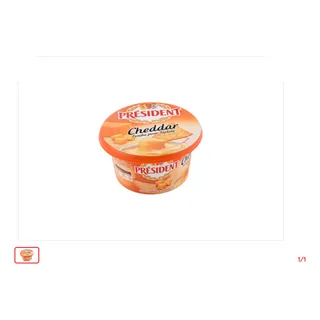Crème à tartiner Cheddar PRESIDENT 150 g