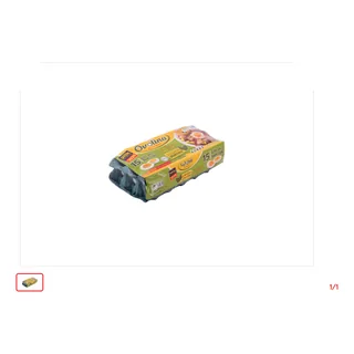Oeufs frais Jaune-jaune OVOLINA 15 Pièces