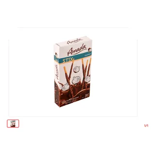 Bâtonnets enrobés Noix de coco AMADA 32 g