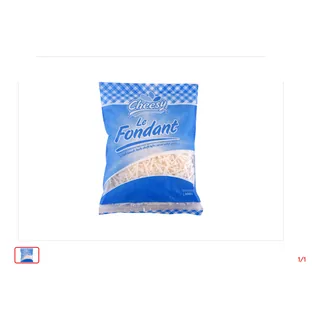 Préparation alimentaire rapé Edam fondant CHEESY 100 g