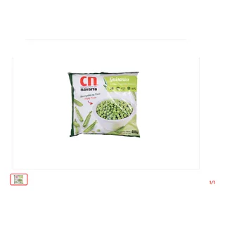 Petits pois surgelés CN NAVARRA 400 g