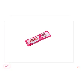 Chocolat fourré goût fraise KROSS 14 g