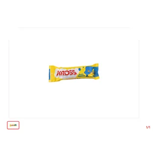 Chocolat fourré goût banane KROSS 16 g