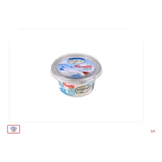 Ricotta MAJESTE Conditionné par 100 g