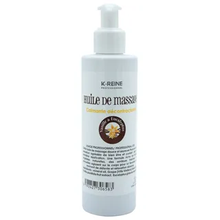 K-reine Huile de Massage Eucalyptus Vanille 200 ml