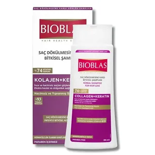 bioblas Shampoing Collegen Keratin 360 ml