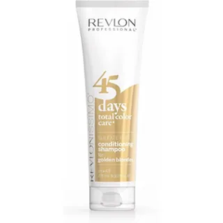 REVLON 45 Days Shamp 2 en 1 S. Sulfate Golden Blonds 275 ml