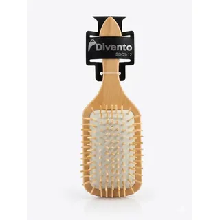 Brosse Pneumatique Plate en Bois avec Picots en Bois Pointu