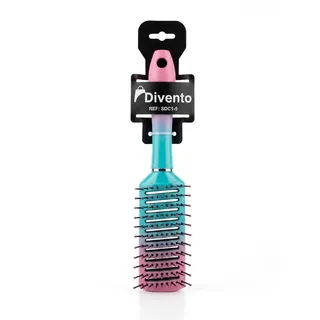 Brosse a Cheveux Demelante Ventilee en Plastique avec Picots a Embouts