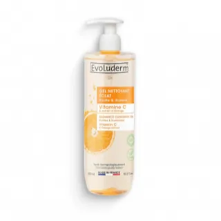 Evoluderm Gel Nettoyant Vitamine C 500 ml