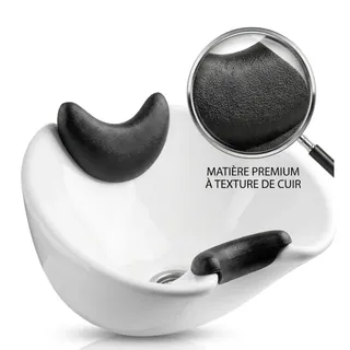 Repose-nuque en Silicone pour Bac a Shampoing